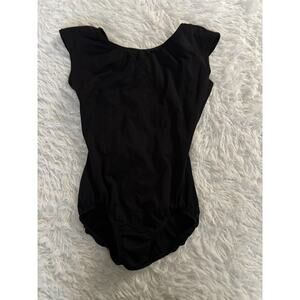 Premiere Collection Body Wrappers sz. M black one pc. Exc. condition